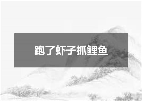跑了虾子抓鲤鱼